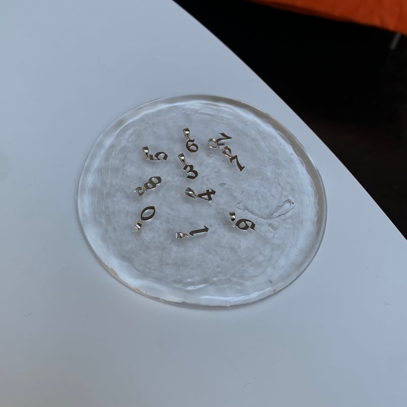 単品】tos initials necklace(数字チャーム) | yurikaakutsu