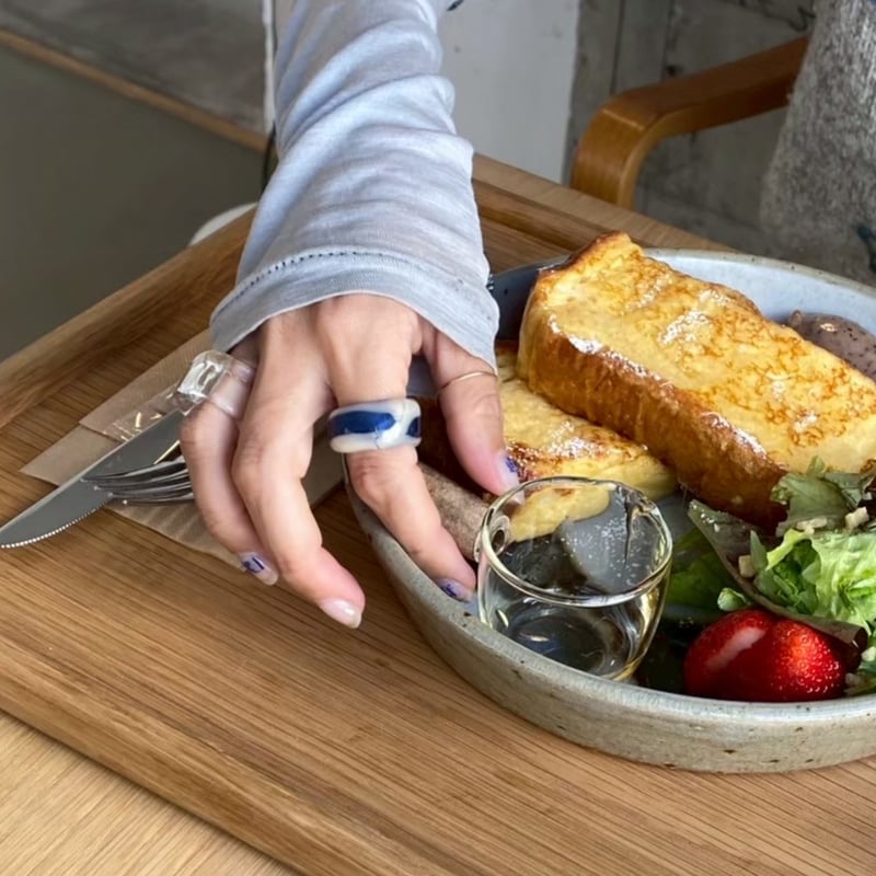 window glass ring | yurikaakutsu