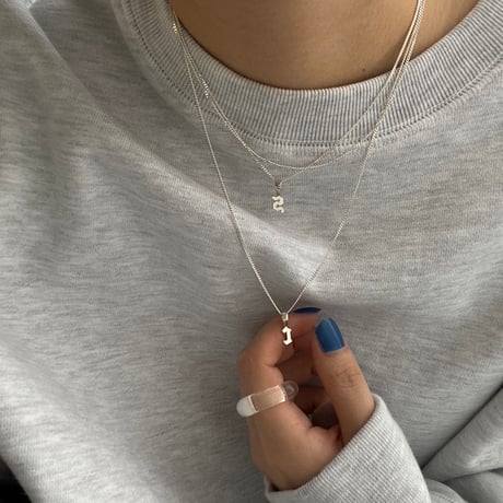 【単品】tos initials necklace(チェーン)