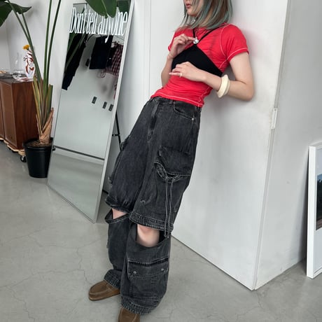 BICOLOR MERINO TEE