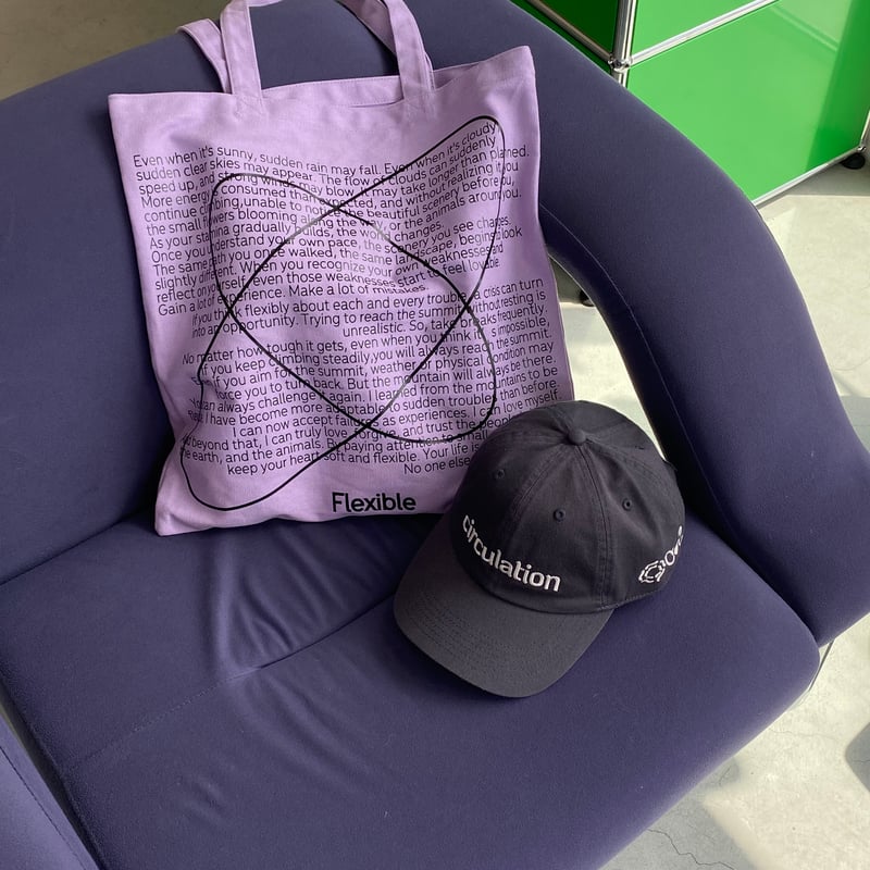 flexible tote bag | yurikaakutsu