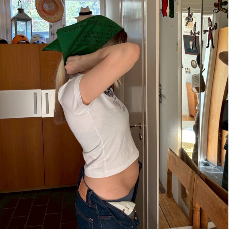 yurikaakutsuバンダナ Flexible BANDANA GREEN | yurikaakutsu