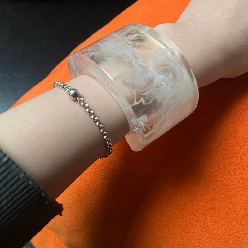 ユニドロブレスレット　クリア系 ユニドロブレスレット クリア系