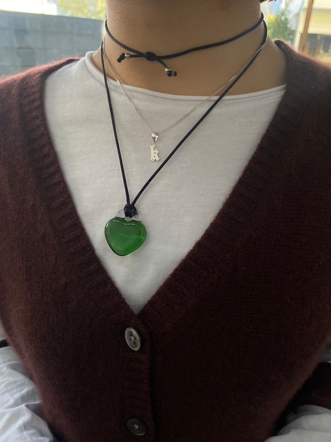 アクセサリー akutsu yurika tos initials necklace 単品】tos initials necklace(チェーン) | yurikaakutsu