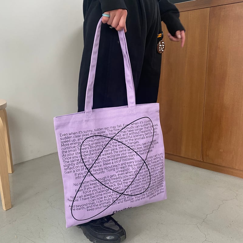 flexible tote bag | yurikaakutsu