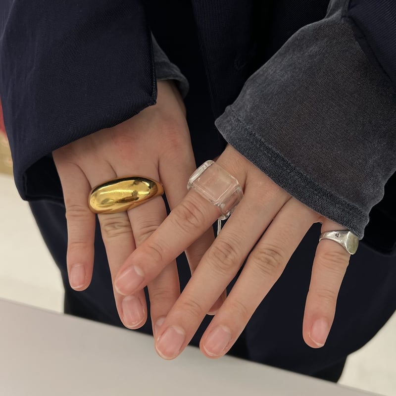 bae glass ring | yurikaakutsu bae glass ring | yurikaakutsu