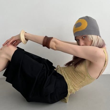yurika akutsu ニット帽　ビーニー ニットキャップ ビーニー ニット帽 ニット レディース メンズ