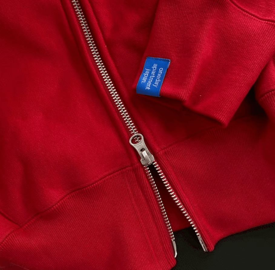 Sweat zip hoodie | yurikaakutsu