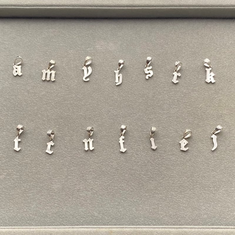 セット販売】tos initials necklace | yurikaakutsu