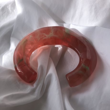 re bangle / apricot orange green