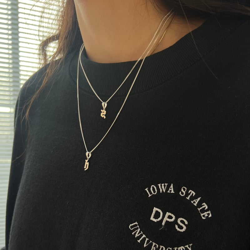 単品】tos initials necklace(チェーン) | yurikaakutsu