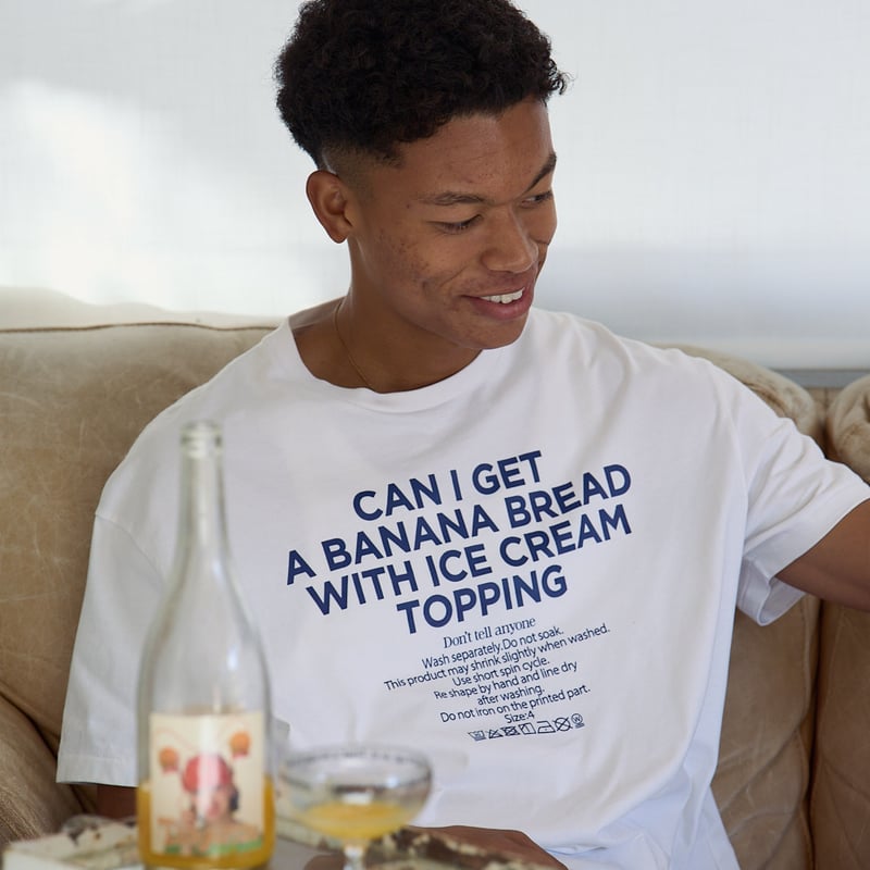 BANANA BREAD S/S TEE | yurikaakutsu