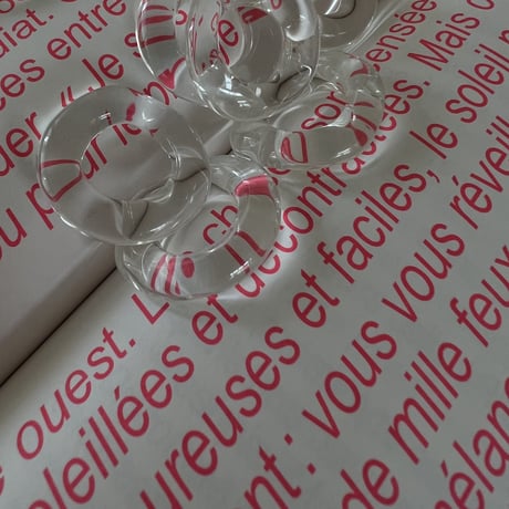 clear glass ring 8,11号,
