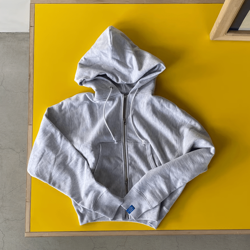Sweat zip hoodie | yurikaakutsu