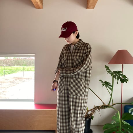 Everywhere Check Jump Suit