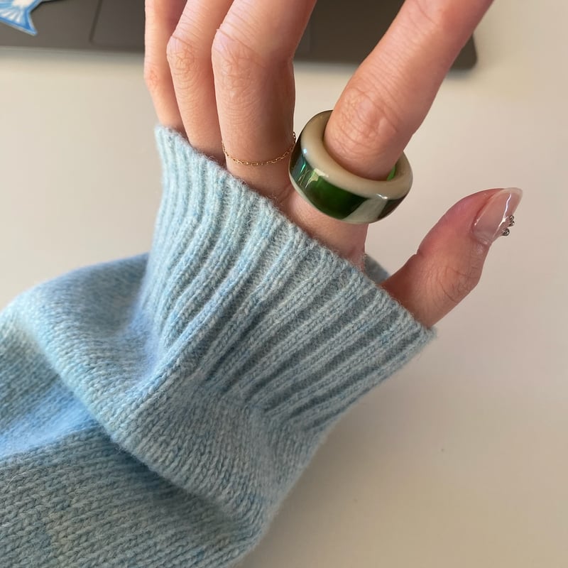 yurika akutsu window glass ring Sサイズ window glass ring | yurikaakutsu