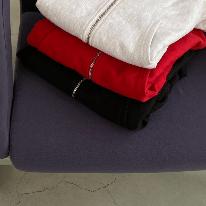 Sweat zip hoodie | yurikaakutsu