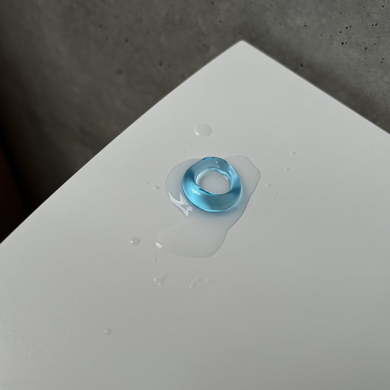指輪・リング yurika akutsu ee glass ring blue glass ring 6,7,8,9,10号 | yurikaakutsu