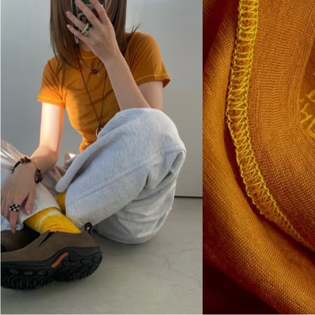 BICOLOR MERINO TEE