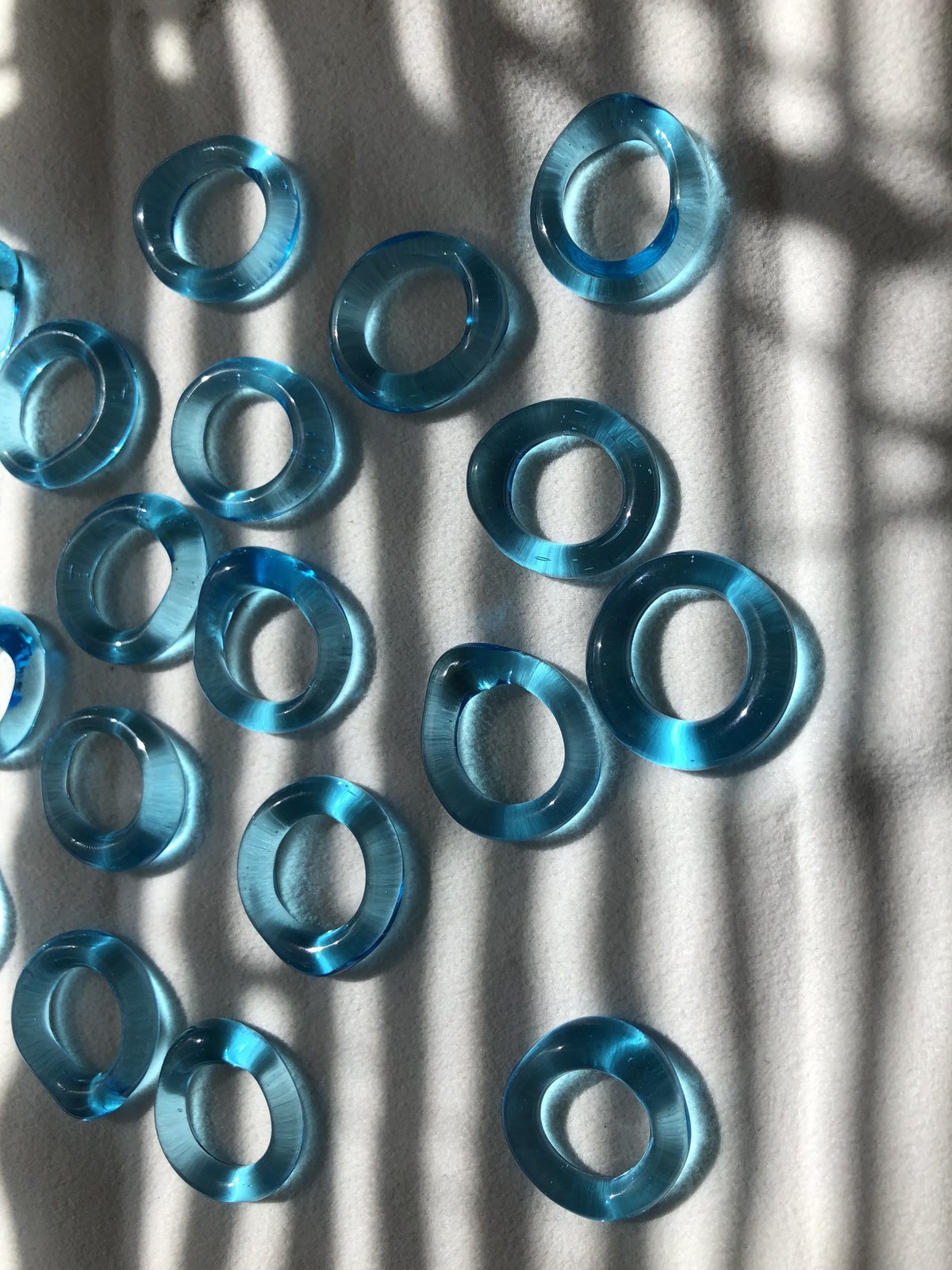 指輪・リング yurika akutsu ee glass ring clear glass ring 8,11号, | yurikaakutsu