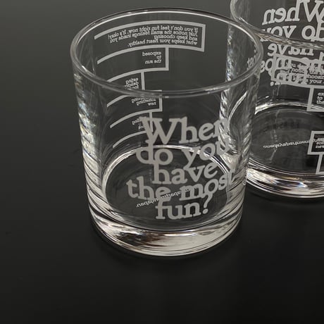 When do you have the most fun? cup