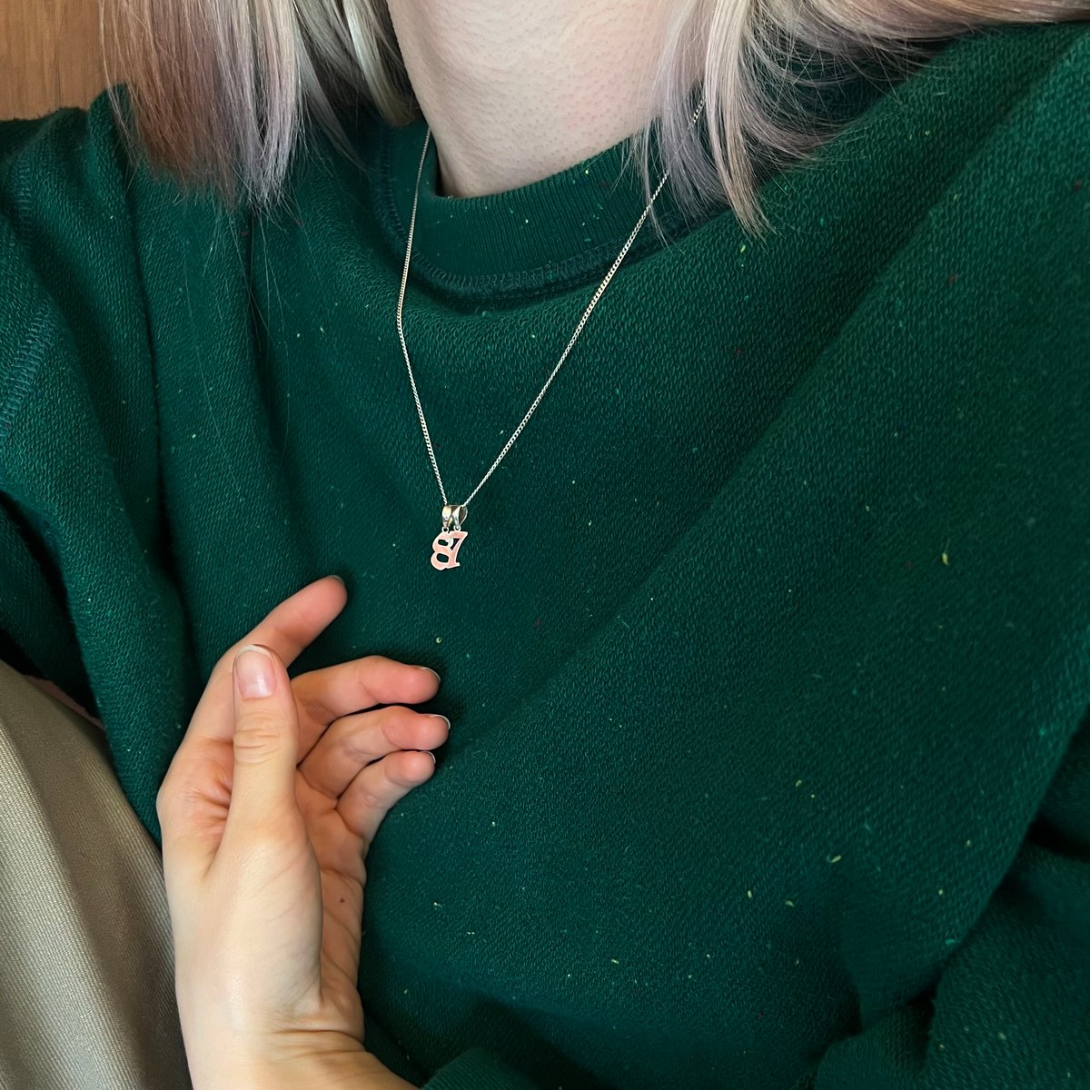 セット販売】tos initials necklace(数字チャーム) | yurikaak