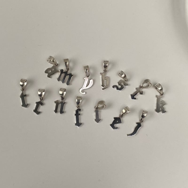 アクセサリー tos セット販売】tos initials necklace | yurikaakutsu