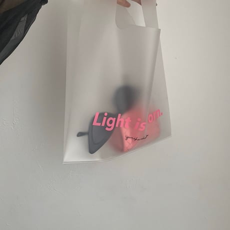 light is worn smoke tpu bag