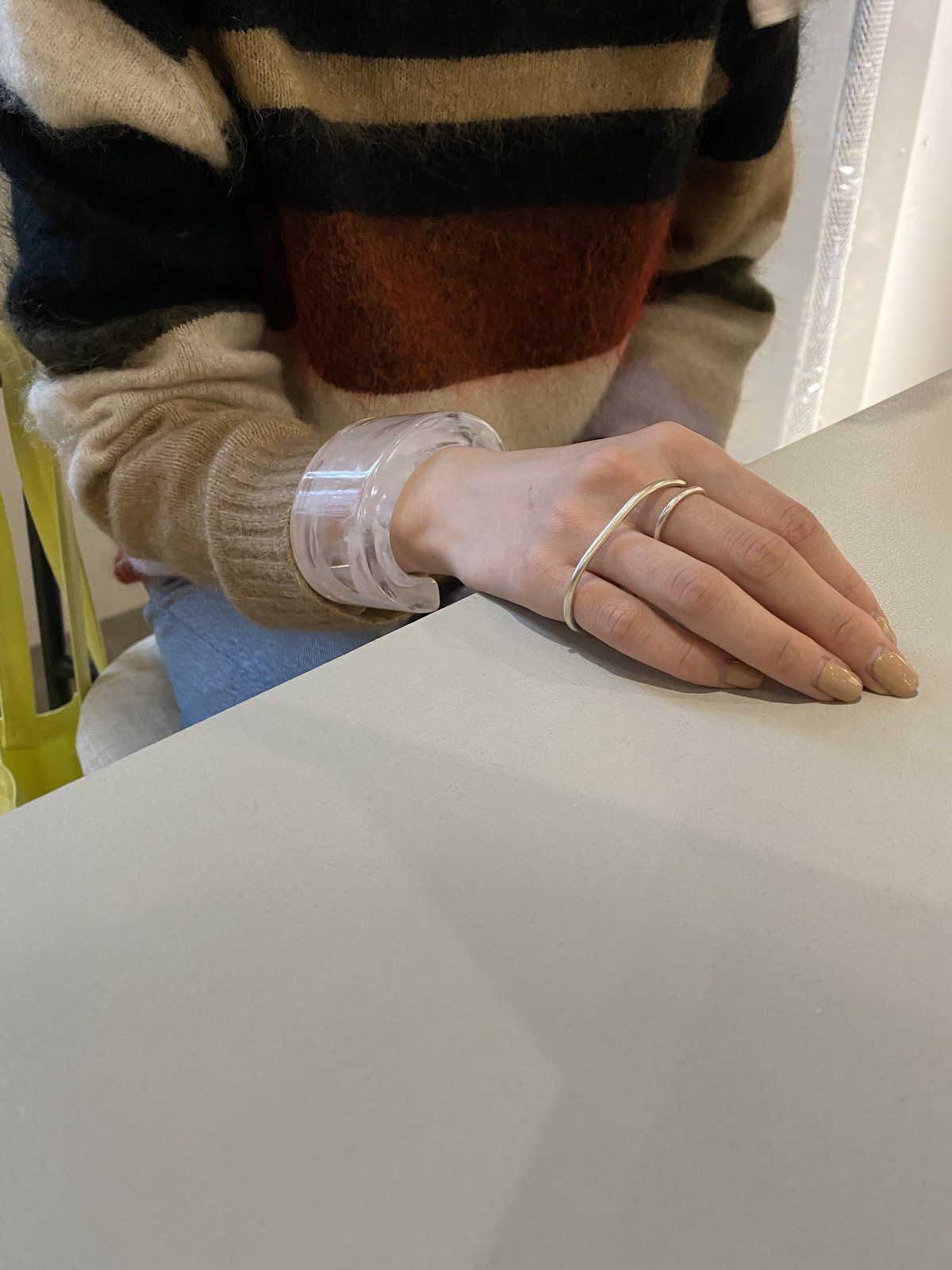 yurika akutsu ブレスレット OH.glass silver925 bracelet | yurikaakutsu