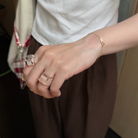 skin chain bracelet  10k