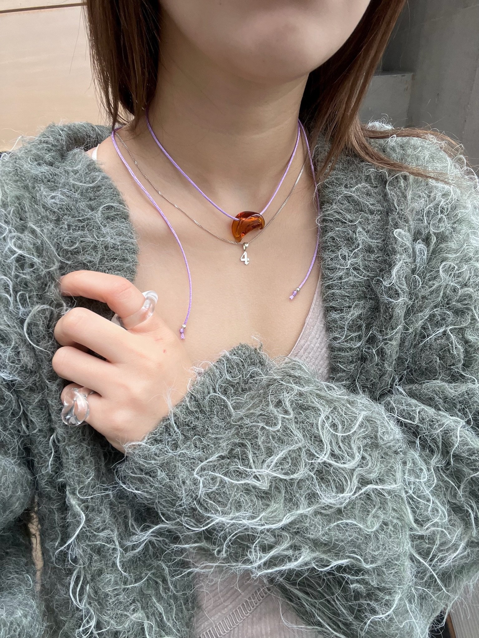 yurika akutsu Moonrise necklace ネックレス original