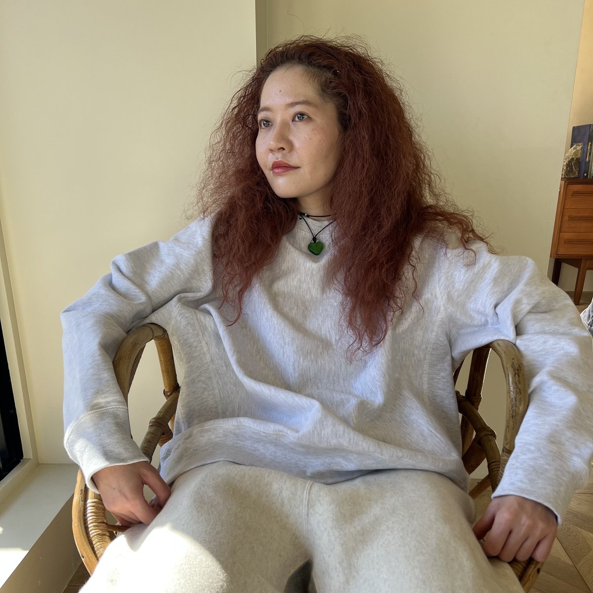 ho. glass string necklace | yurikaakutsu