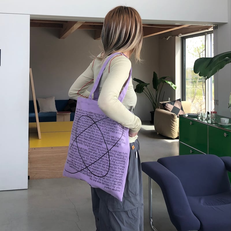 flexible tote bag | yurikaakutsu