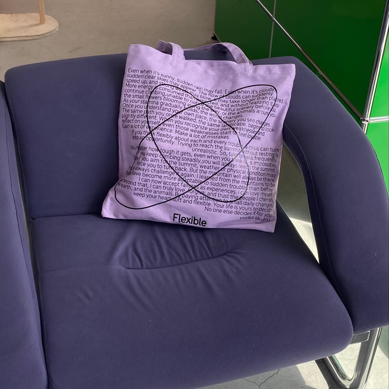 flexible tote bag | yurikaakutsu