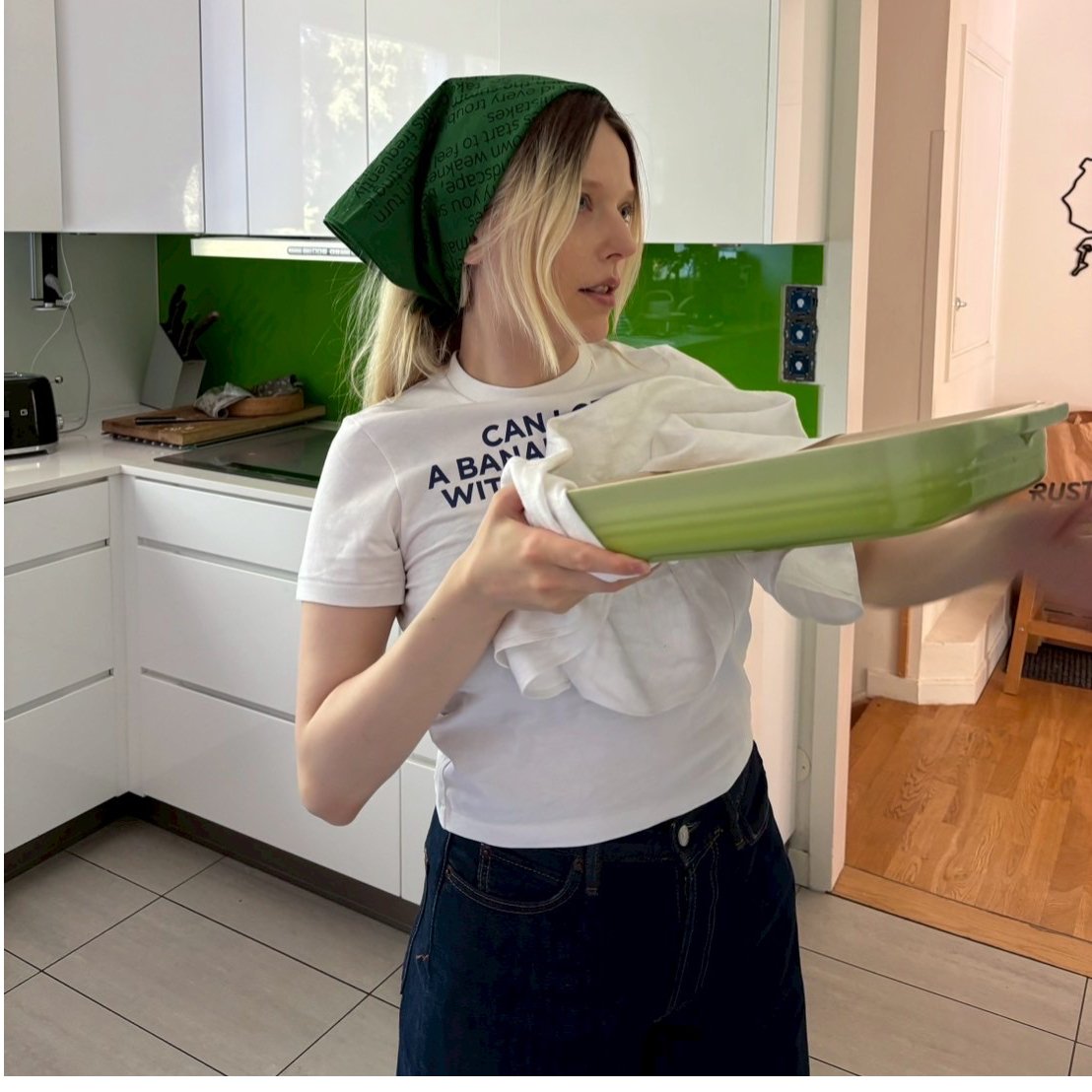 Flexible BANDANA GREEN | yurikaakutsu