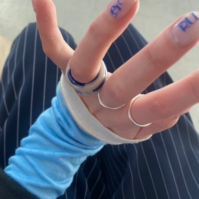 yurika akutsu window glass ring Sサイズ window glass ring | yurikaakutsu