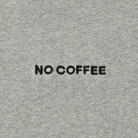 【NC by NO COFFEE】ロゴ刺繍 L/S TEE  GRAY