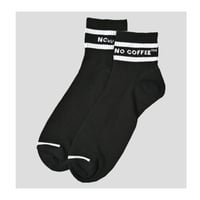 【NC by NO COFFEE】ロゴショートソックス　BLACK