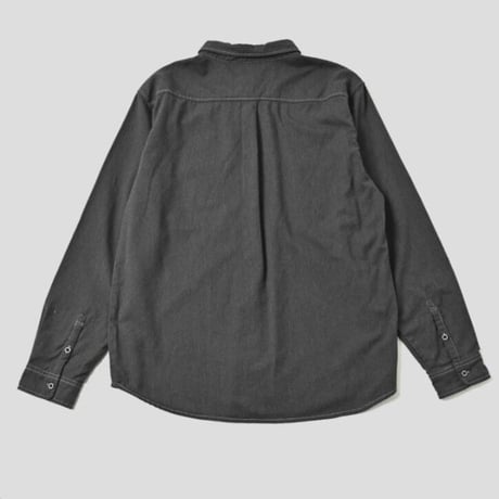 【NC by NO COFFEE】シャンブレーワークシャツ　CHARCOAL