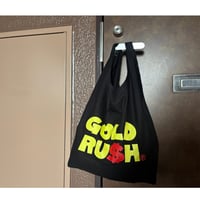 【GOLD RUSH】オリジナルエコバッグ　ブラック