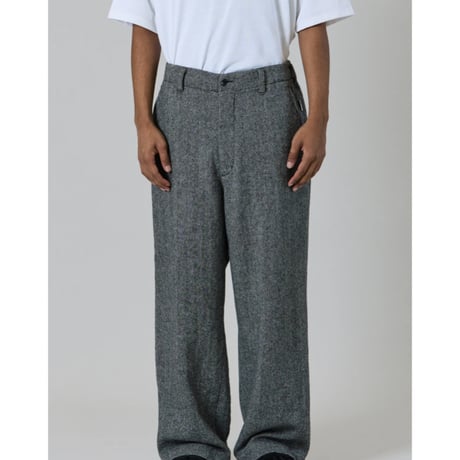 【UNFRM】BRITISH VINTAGE TWEED WIDE PANTS