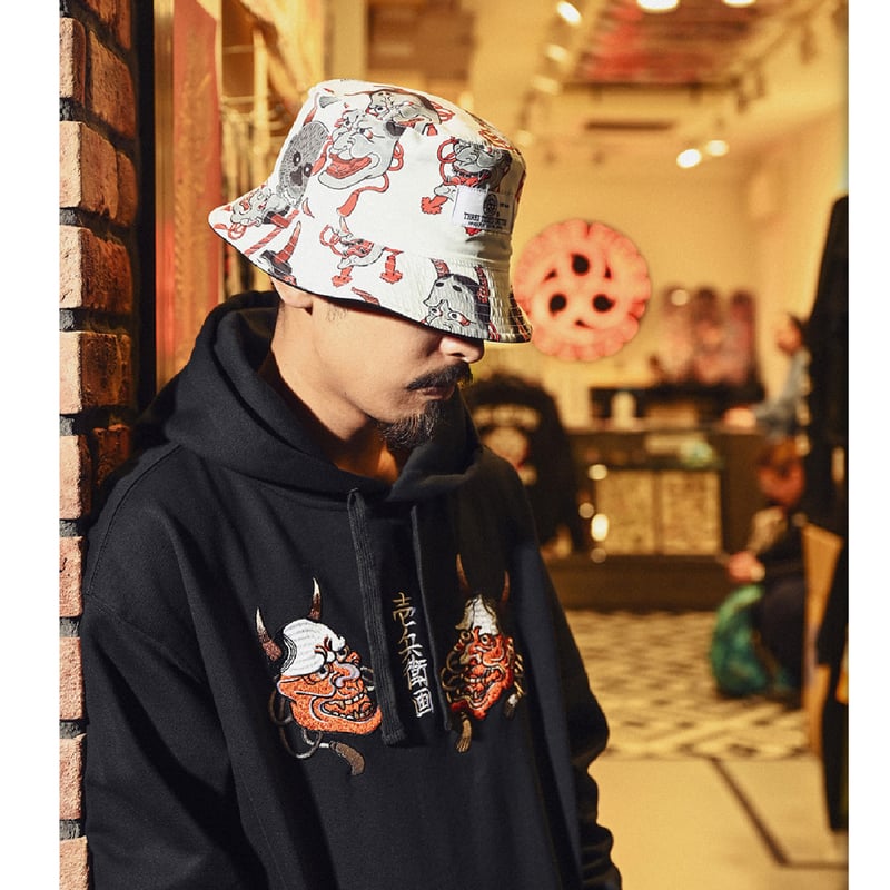 Lafayette three tides tattoo コラボ 盆栽 パーカー Lafayette three tides tattoo コラボ 盆栽 パーカー