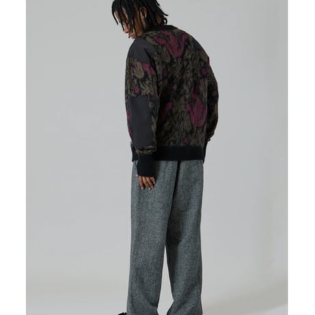 【UNFRM】MOHAIR KNIT VINTAGE FLOWER CAMO COMMAND SWEATER