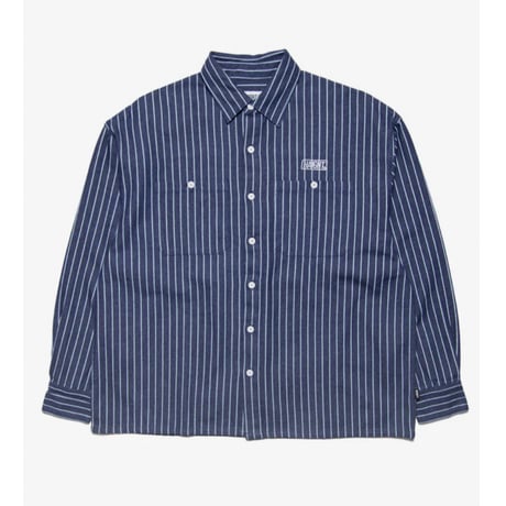 【HAIGHT】STRIPE DENIM SHIRT