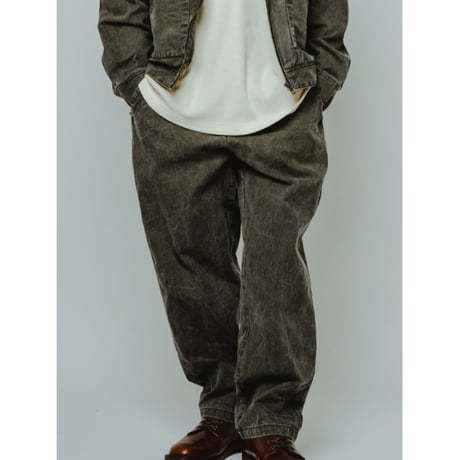 【BIG MIKE】Washed Duck Easy Pants - 102617201