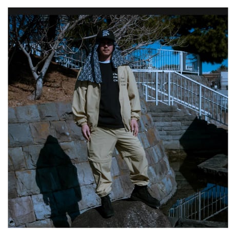 【CHAOS FISHING CLUB】Arch Logo Tenugui BLACK