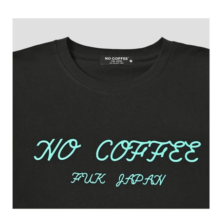 【NC by NO COFFEE】ロゴプリントL/S TEE BLACK