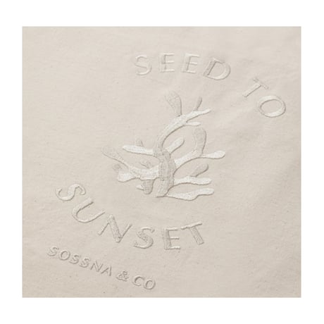 【SOSSNA&CO】SEED TO SUNSET Tote Bag