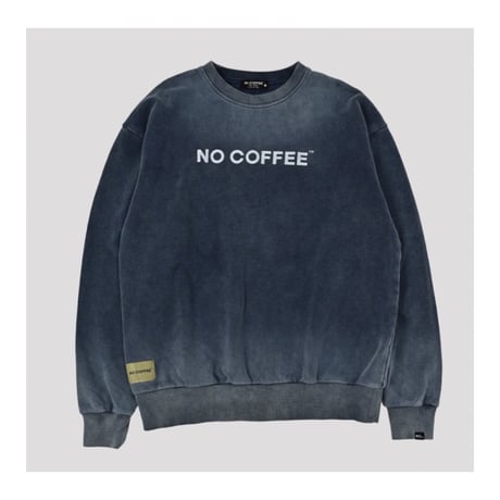 【NC by NO COFFEE】サルファーダイ クルーネックスウェット　NAVY