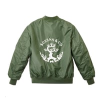 【SOSSNA&CO】SOSSNA&CO EMBLEM MA-1 Jacket